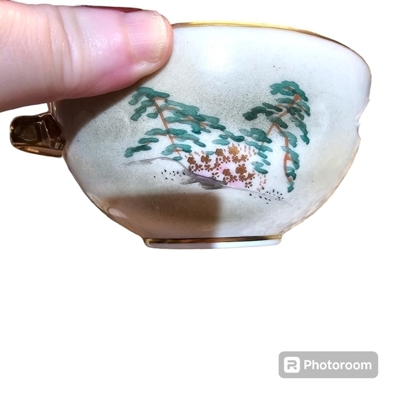 VINTAGE NIPPON Japan Kutani Tea Set - Picture 8 of 14